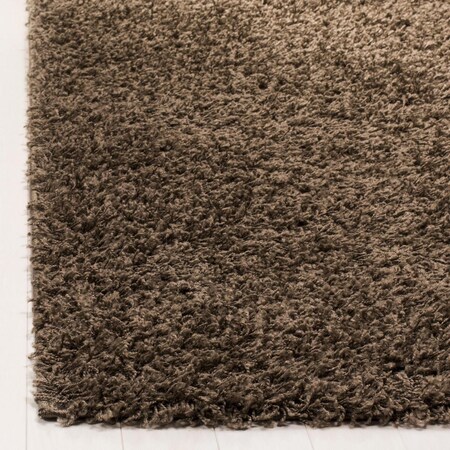 Safavieh SGA-Athens Shag 6 ft. x 7 in. Square Area Rug Taupe SGA119T-7SQ